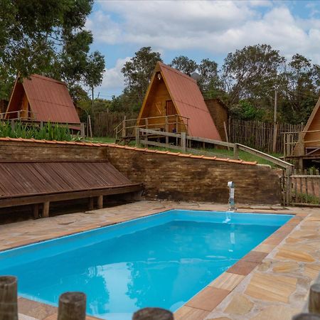 Chalés e Camping do Robinho 1 São Tomé das Letras Exterior foto