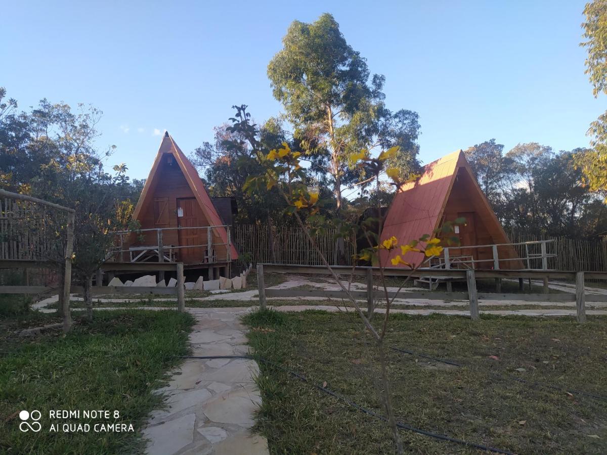 Chalés e Camping do Robinho 1 São Tomé das Letras Exterior foto