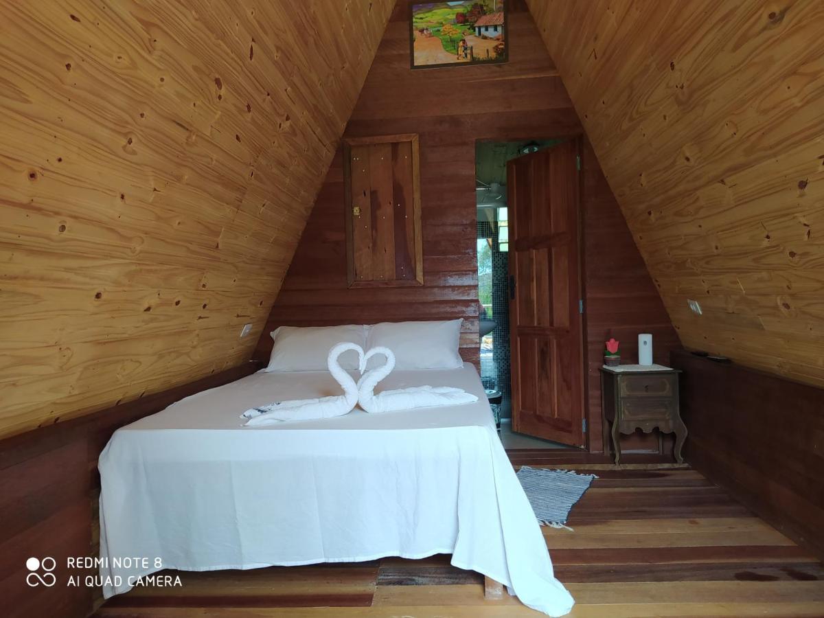 Chalés e Camping do Robinho 1 São Tomé das Letras Exterior foto