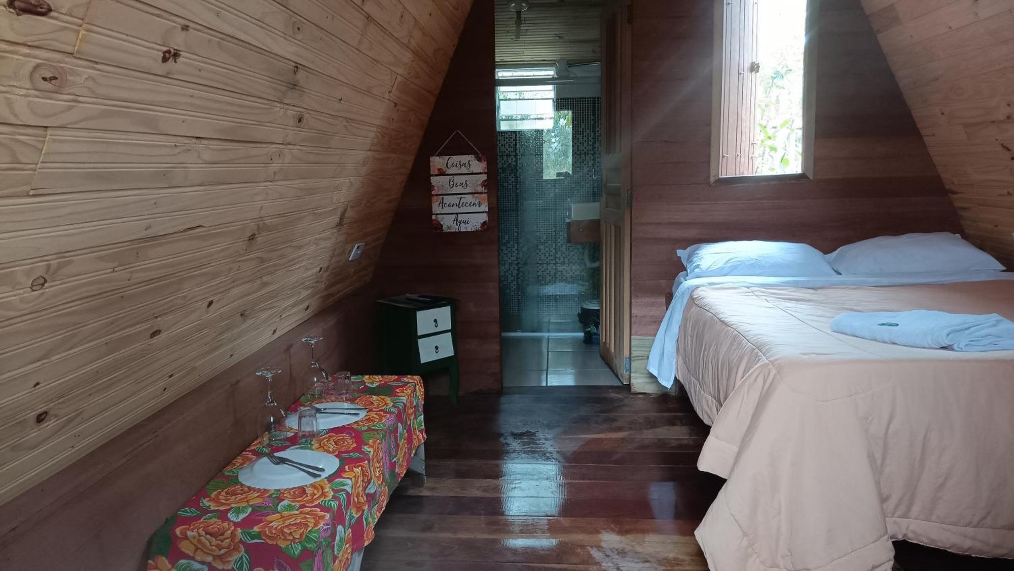 Chalés e Camping do Robinho 1 São Tomé das Letras Exterior foto