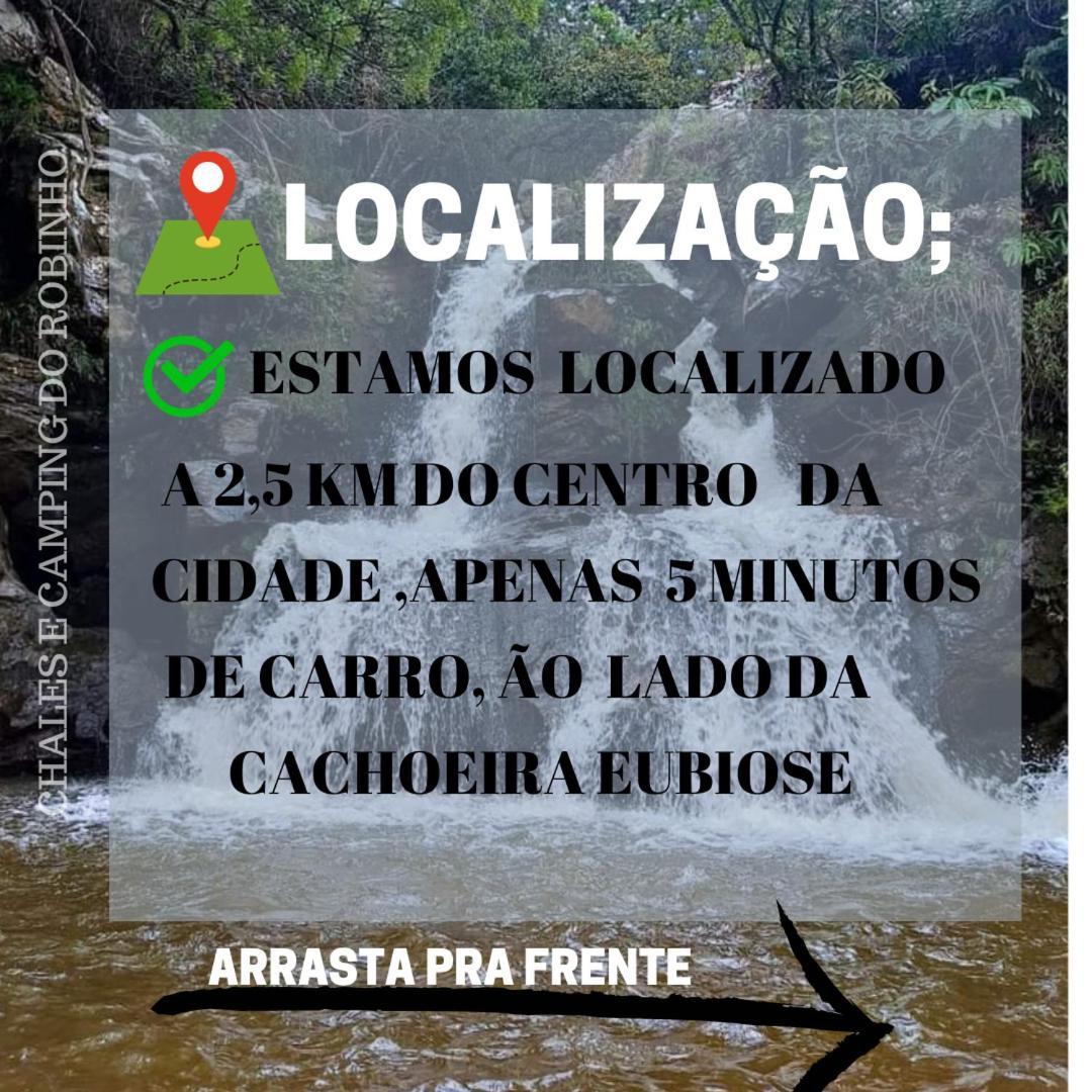 Chalés e Camping do Robinho 1 São Tomé das Letras Exterior foto