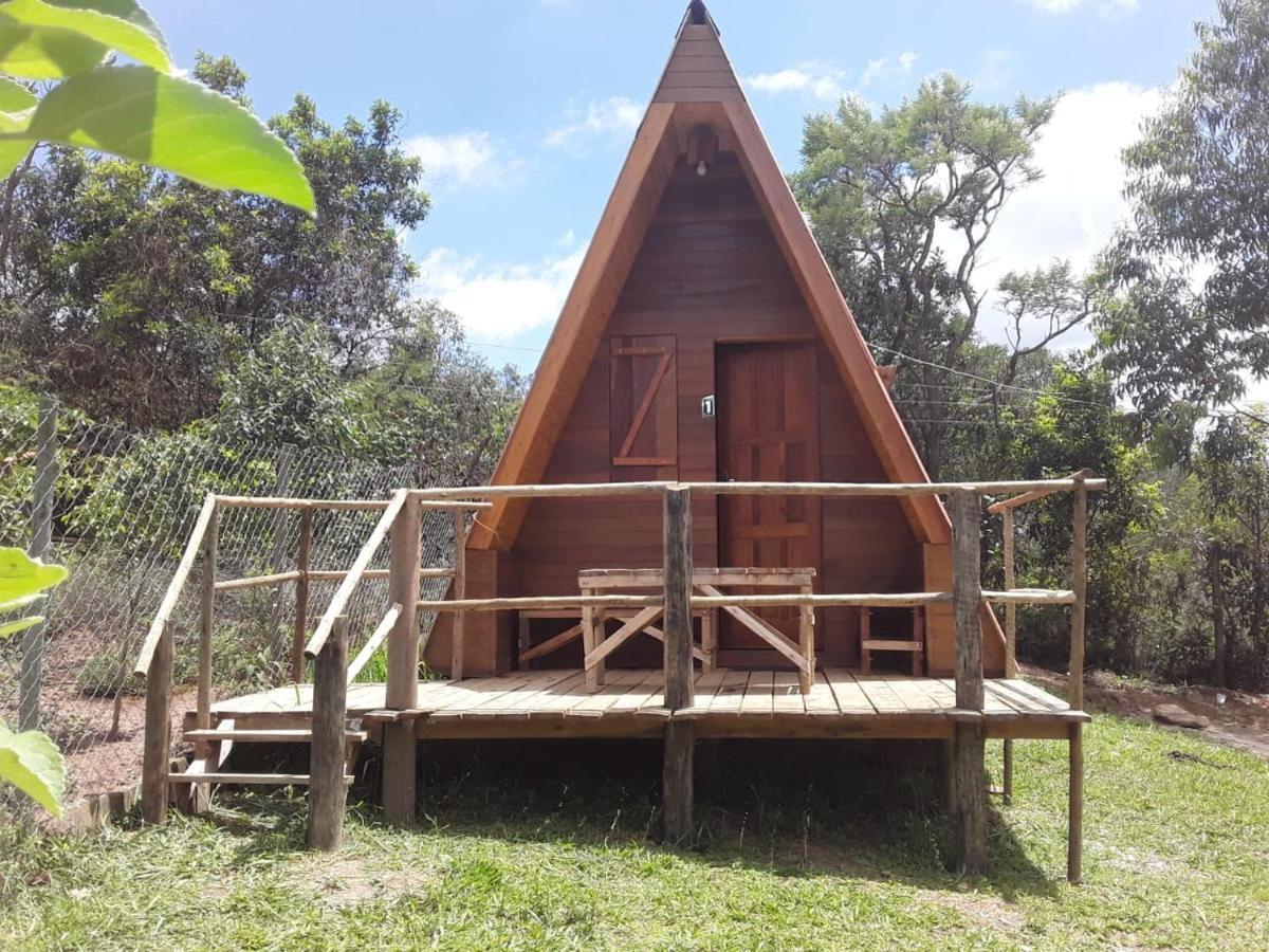 Chalés e Camping do Robinho 1 São Tomé das Letras Exterior foto